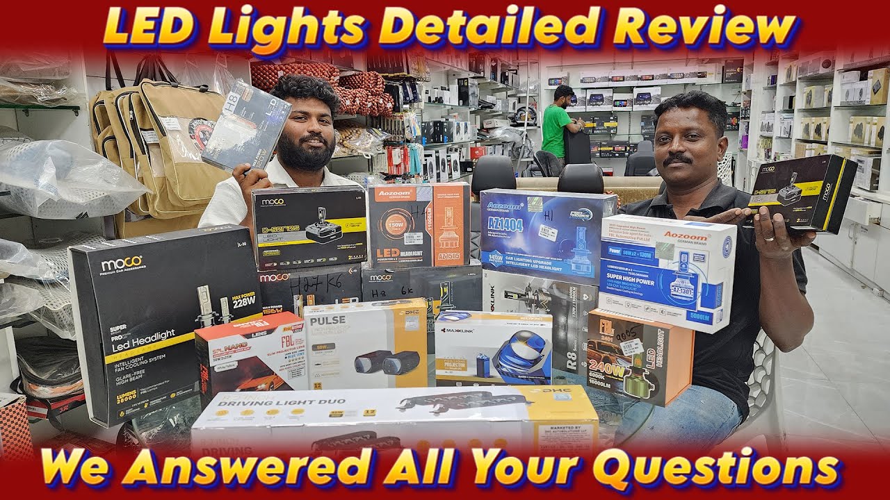 LED Lights Detailed Review | Clear Guide for Your Car | Car LED Lights | Fog Projector | Car Sense