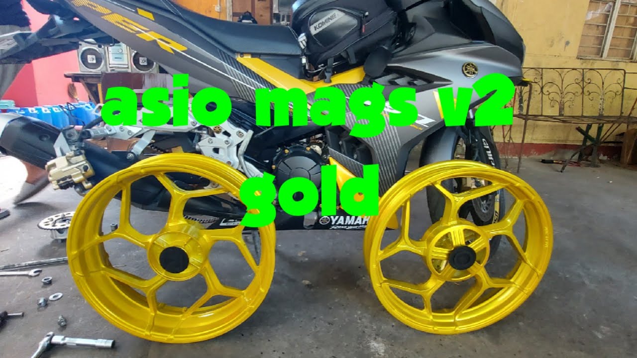 INSTAL ASIO MAGS GOLD V2 SNIPER 150 2020