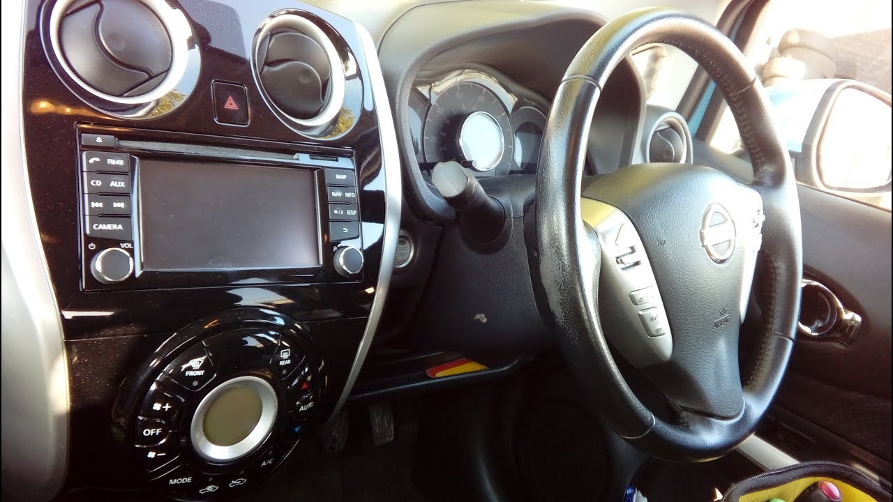 Nissan Note 2012 onwards how to hard wire dash cam to fuse box