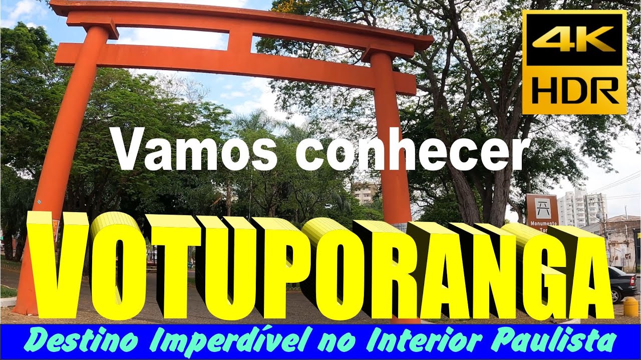 VOTUPORANGA SP uma cidade maravilhosa.