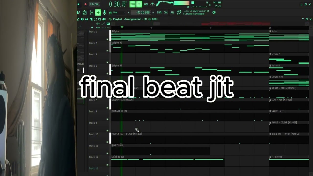 made this melody on my phone