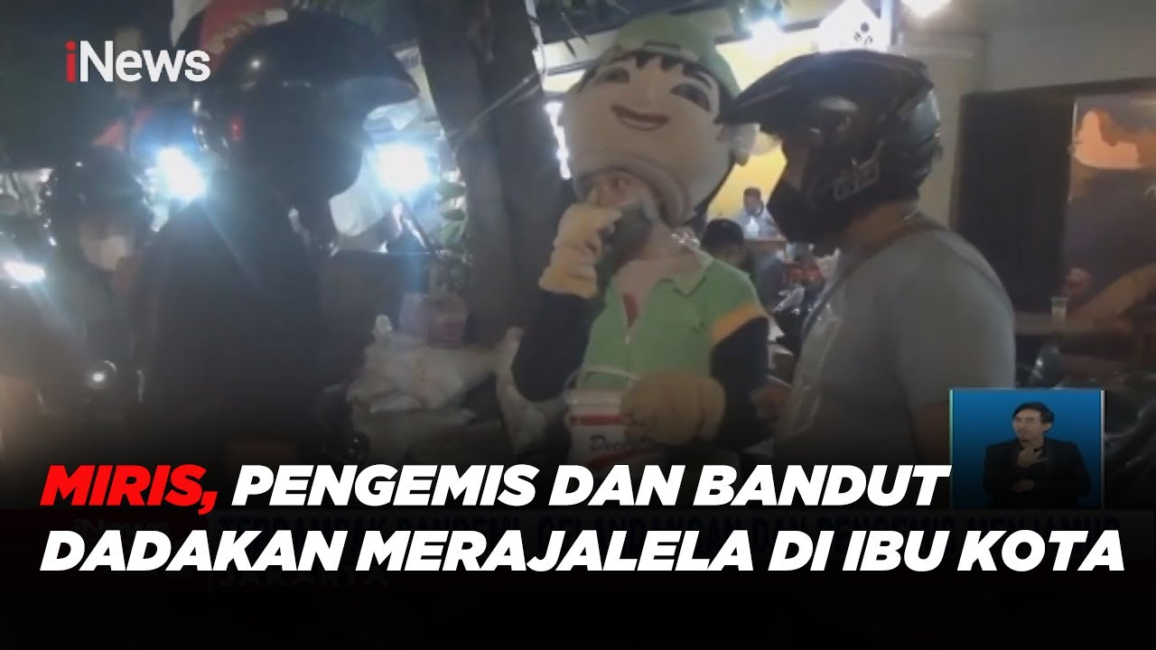 Miris, Pengemis dan Bandut Dadakan Merajalela di Ibu Kota #iNewsSiang 08/09