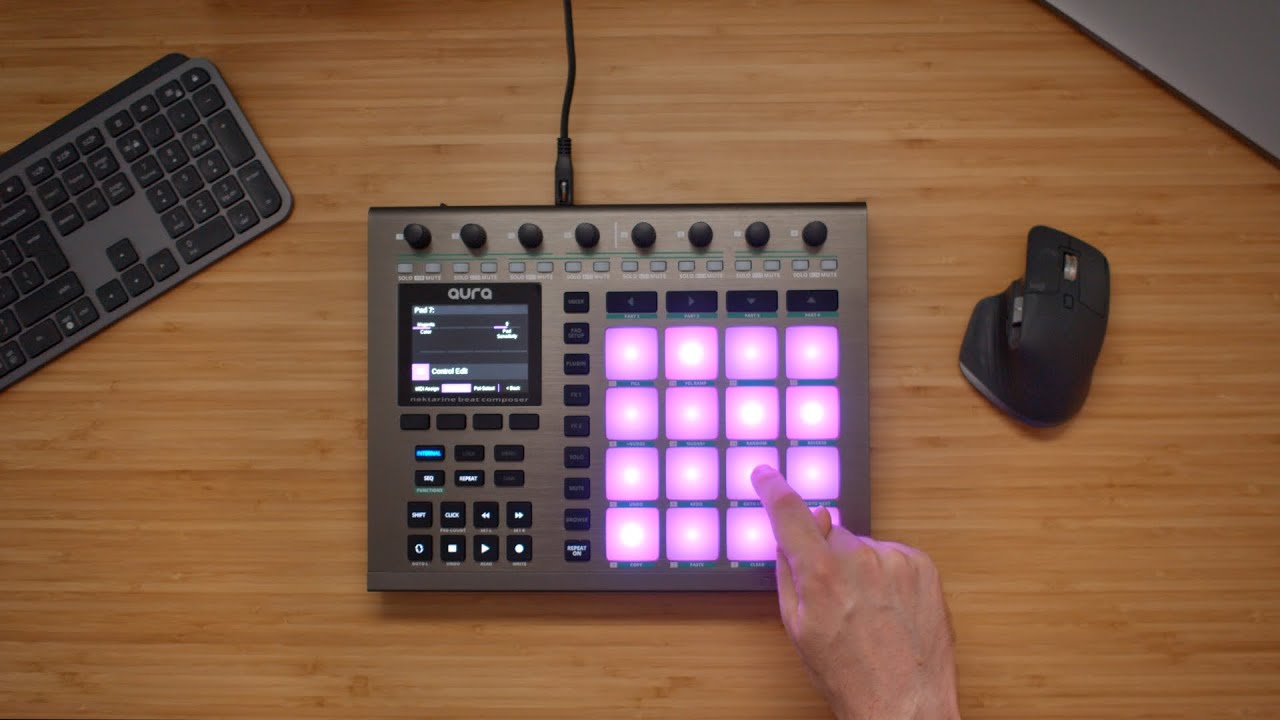 Nektar Aura \\ Great pads! (if you set it up correctly)