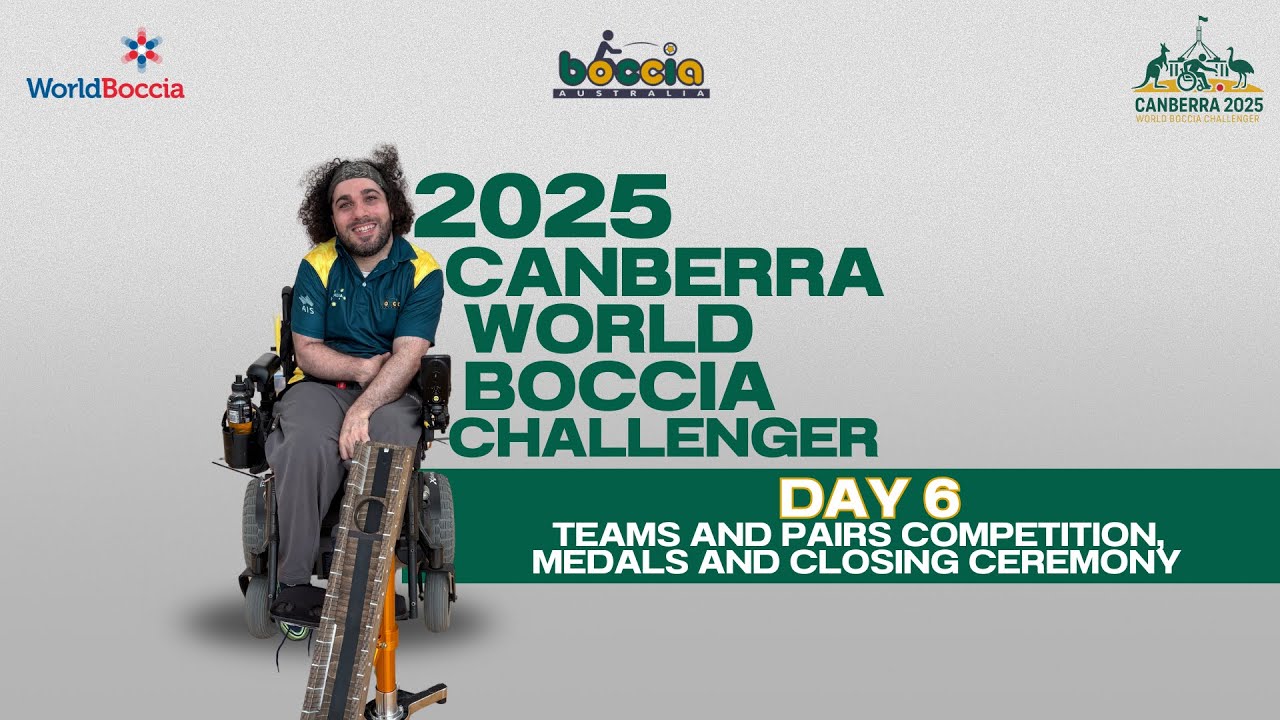 World Boccia Challenger 2025 - Day 6 - Game 3 - FINAL - BC3 Pairs.