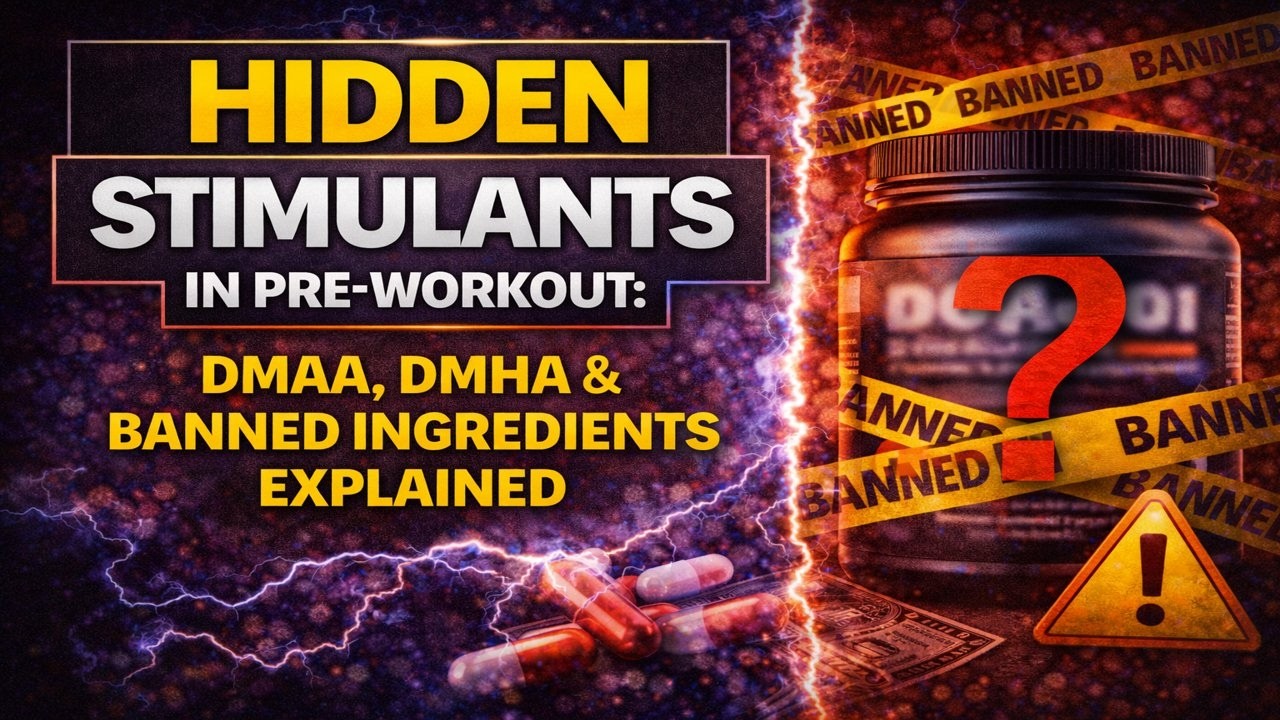 Hidden Stimulants DMAA, DMHA & Other Banned Surprises