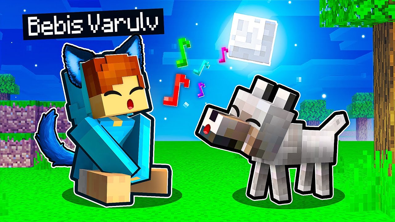 Spelar Minecraft Som En BEBIS VARULV!