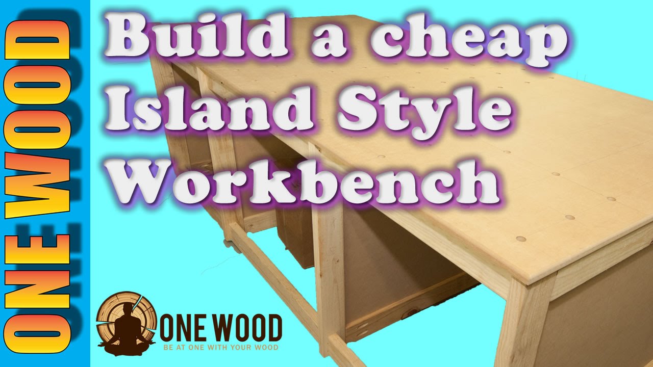 How to build a DIY workbench for woodworking projects using a Kreg HD jig pocket hole jig