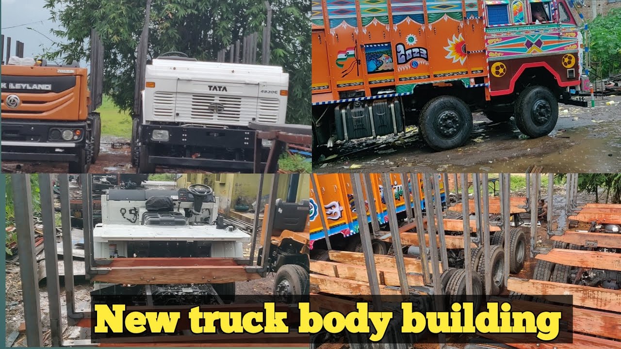 How to build truck body| tata 16 wheeler bs6 4830
