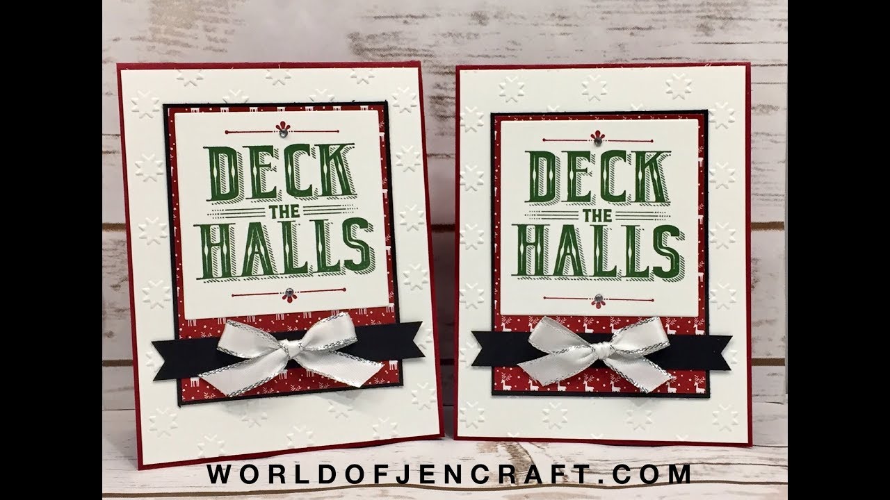 Carols of Christmas Card 3 - Stampin' Up!
