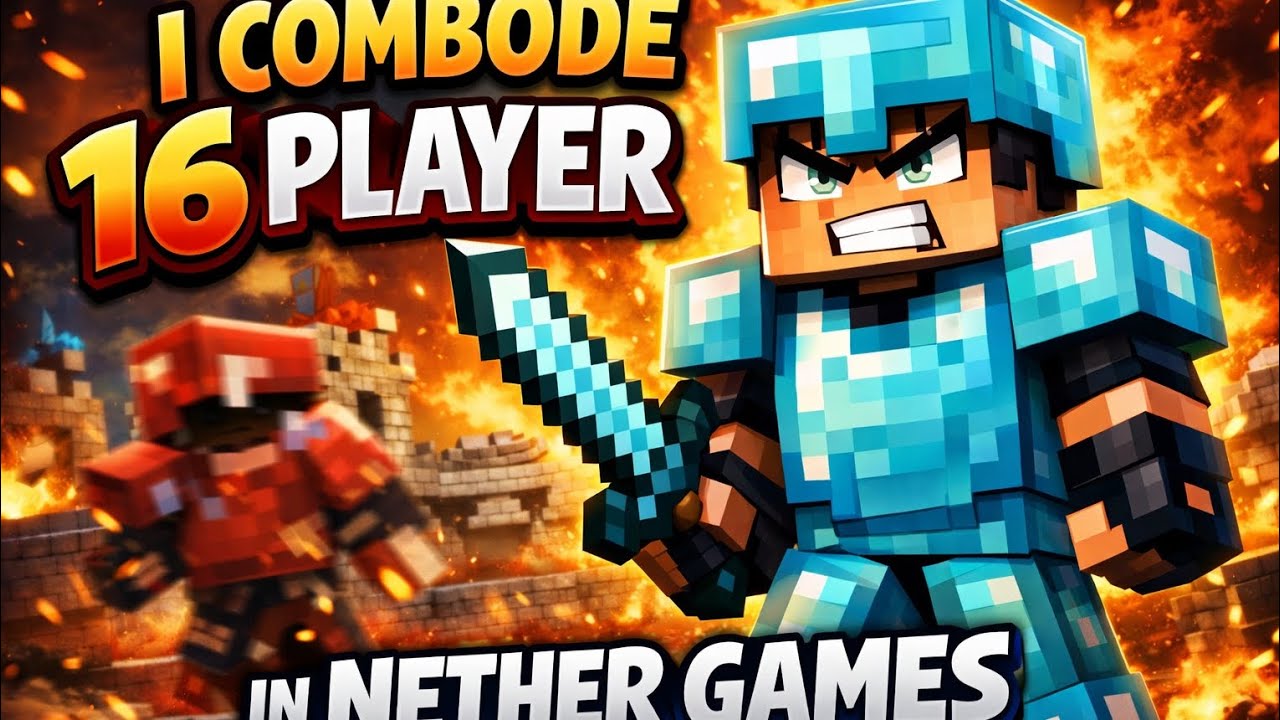 I COMBOED 16 PLAYERS IN NETHER GAMES