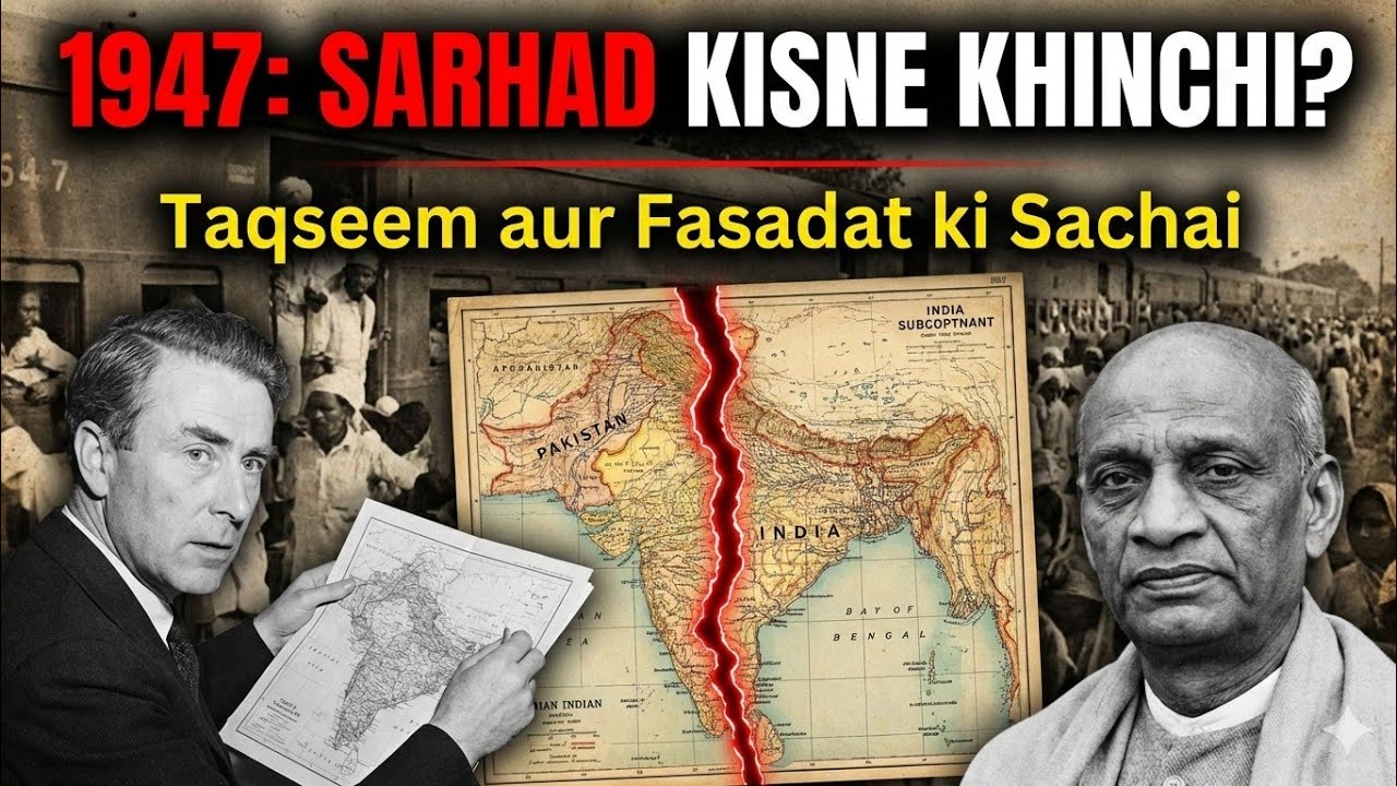 Taqseem-e-Hind: Radcliffe Line, Kashmir aur Bharat ka Ittehad | Poori Kahani