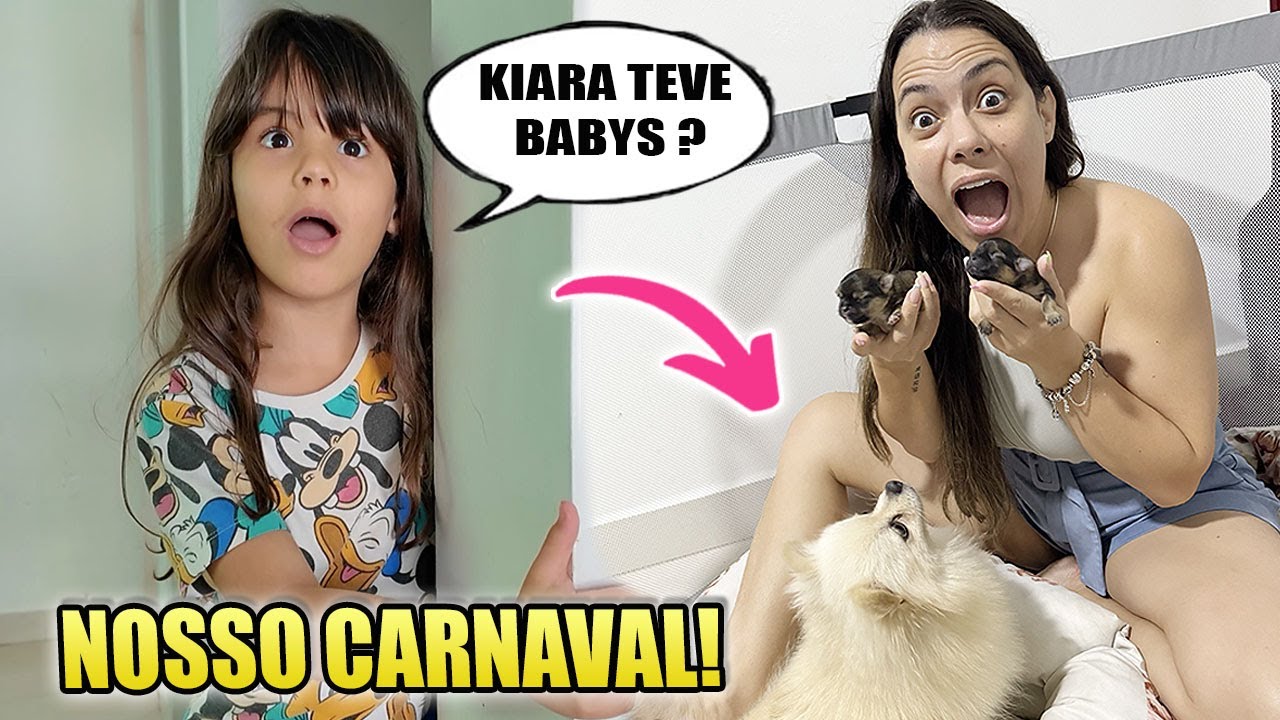 VLOGÃO: A FAMÍLIA CRESCEU + O CARNAVAL FOI DE SUSTOS E BRINCADEIRAS EM FAMÍLIA  | Kathy Castricini