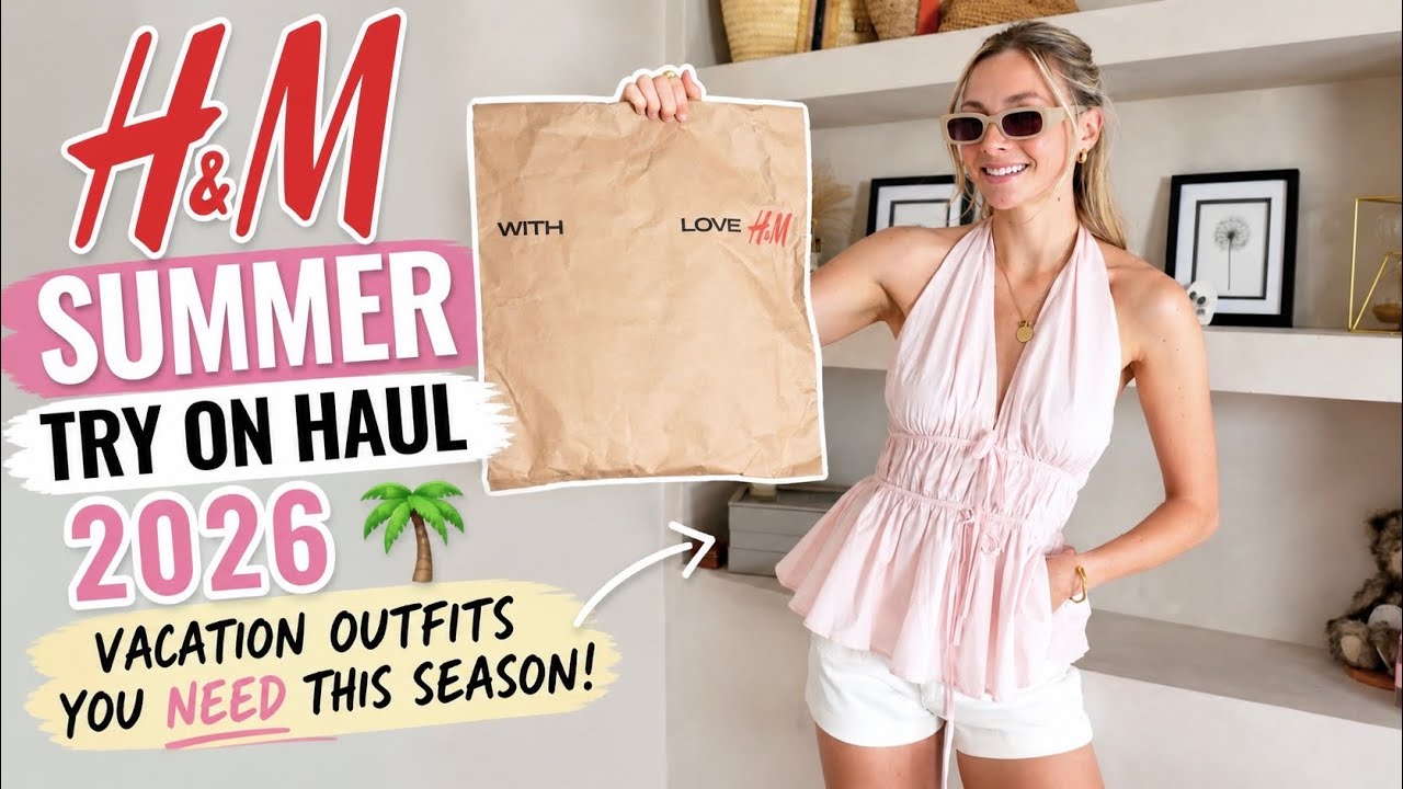 Letnie przymiarki H&M 2026 🌴 Stroje na wakacje, kt&oacute;rych MUSISZ w tym sezonie! Moda Emily Wilson