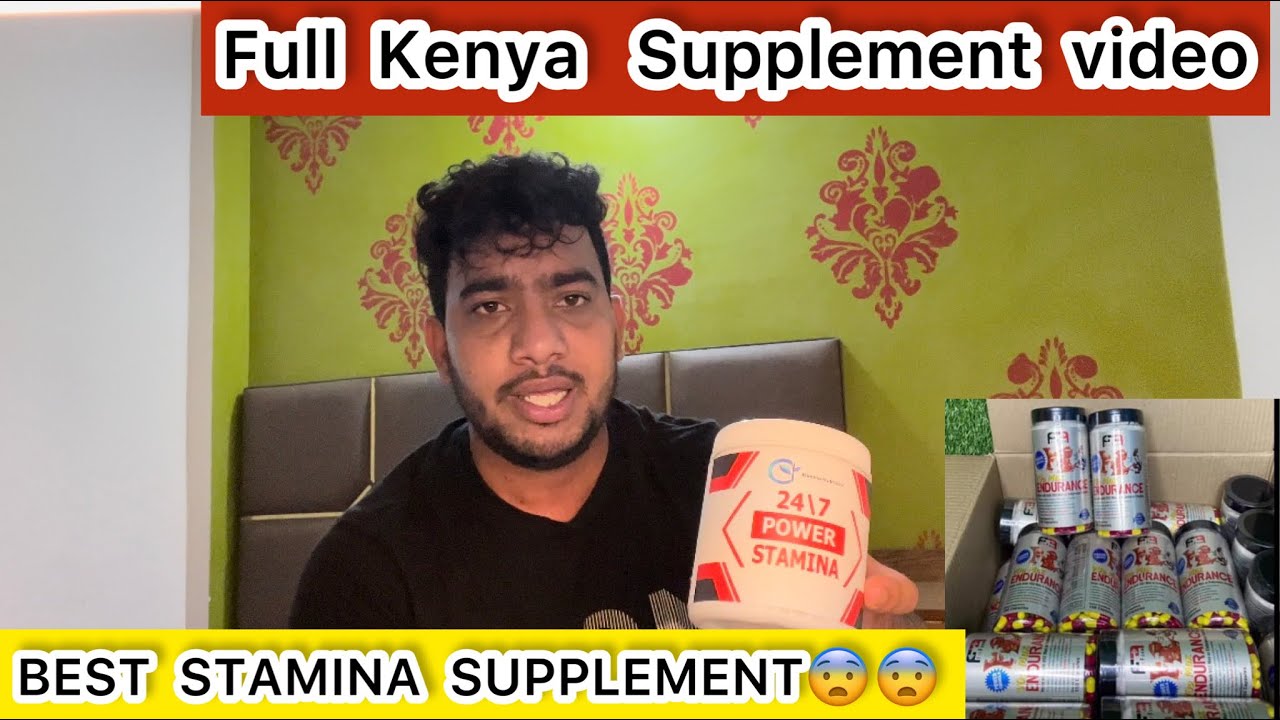 RUNNING STAMINA SUPPLEMENT 🥵| KENYAN RUNNER SECRET