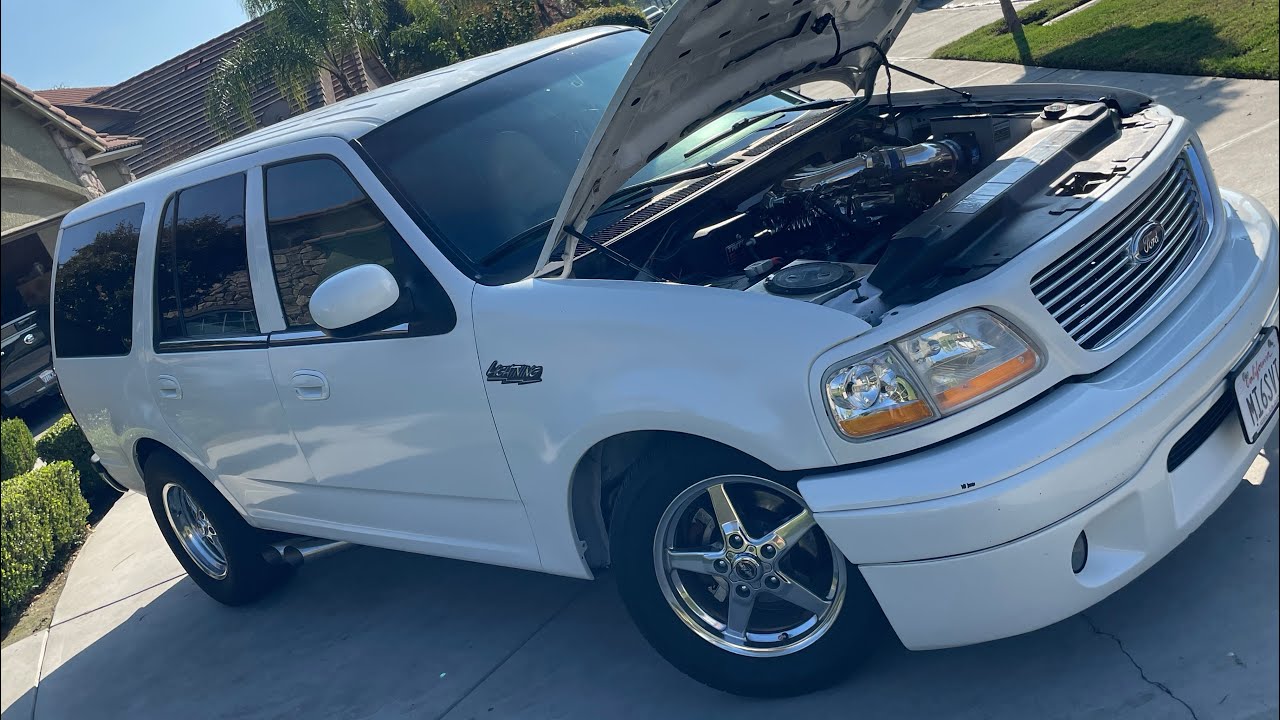 Supercharged Ford Expedition Cold Start Video 