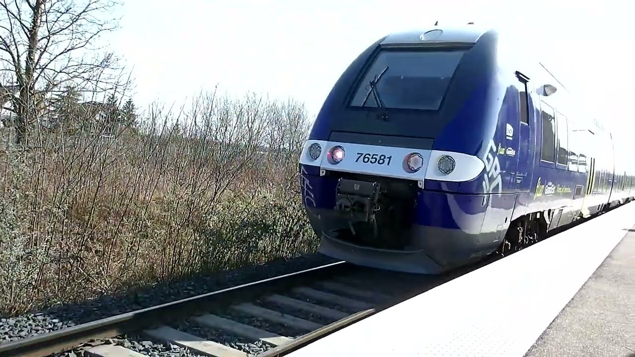 🕶 Arrivée en Gare de Scherwiller Mardi 3 Mars 2026 en direction du 🌞une vidéo de @Monsieur.STOCKER