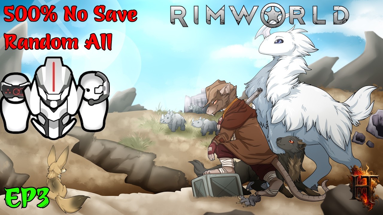 🔴Random Tất Cả - Tới giờ ăn hành rồi các con vợ | RimWorld 500% No Save