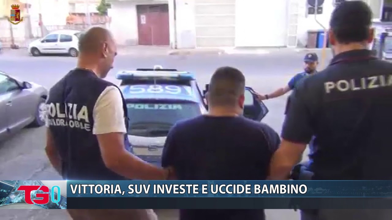 VITTORIA, SUV INVESTE E UCCIDE BAMBINO