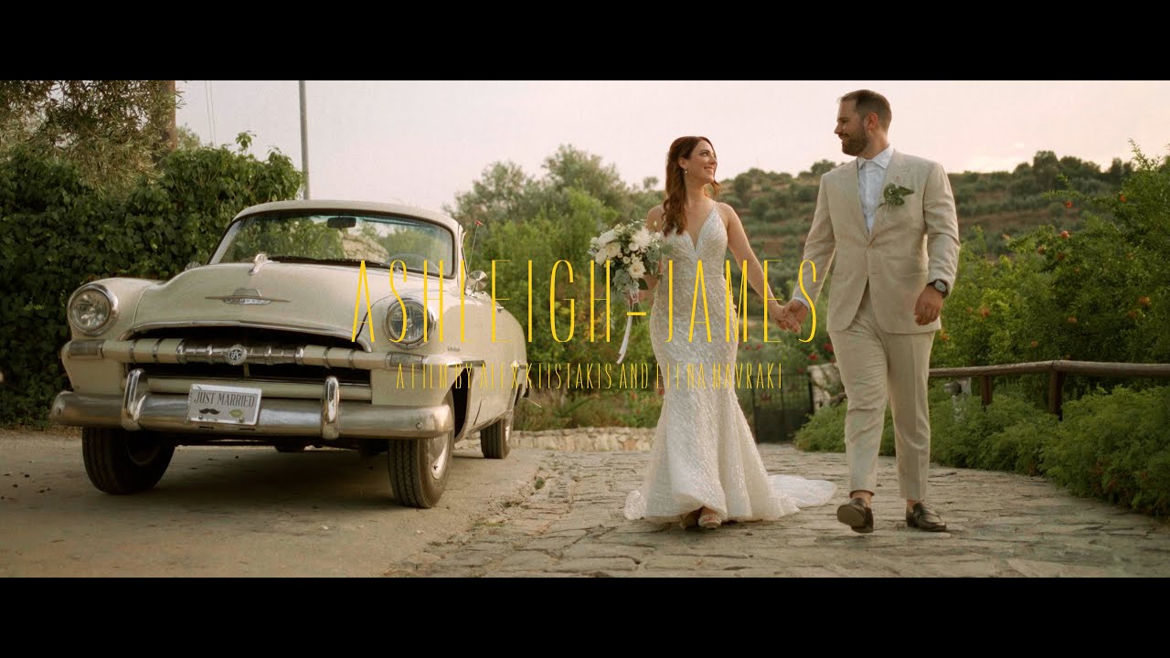 Ashleigh and James | Wedding in Agreco Farms - Rethymno, Crete Highlights 4K