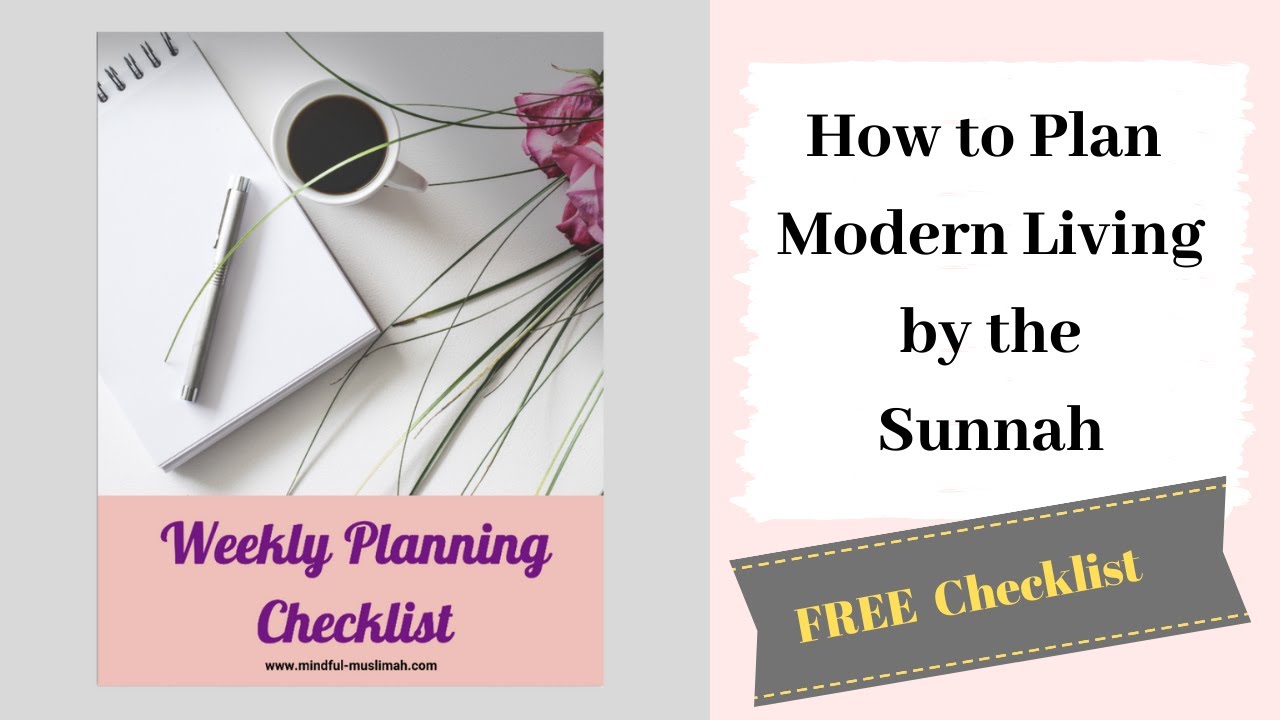 Organization Hacks & Planning for Muslims