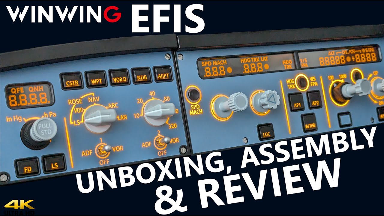 WinWing EFIS — установка и предварительный просмотр/обзор MSFS! [4K]