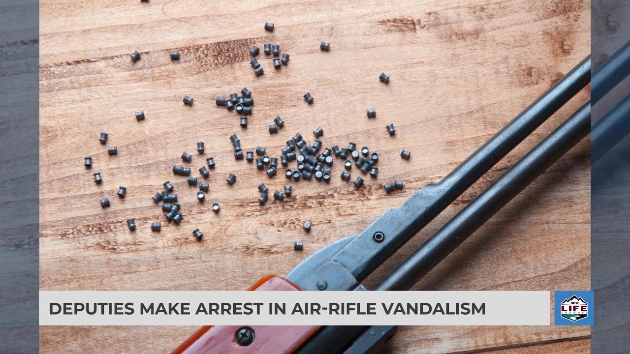Deputies make arrest in air-rifle vandalism