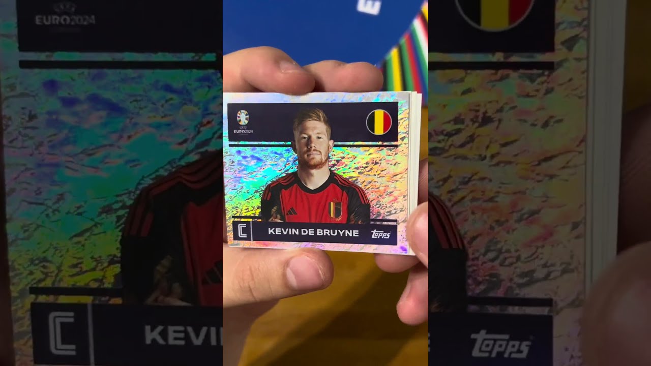 UEFA Euro 2024 Topps Stickers Opening