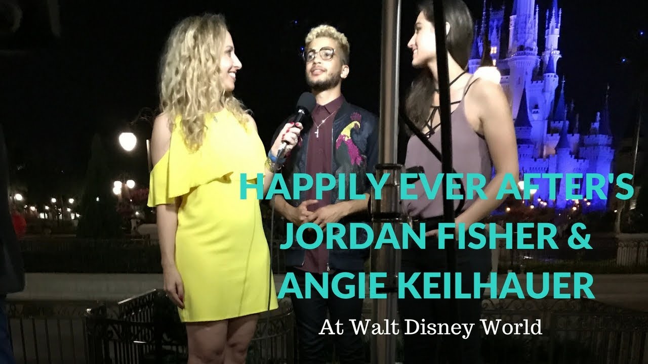 Happily Ever After with Jordan Fisher and Angie Keilhauer at Walt Disney World | Hispana Global