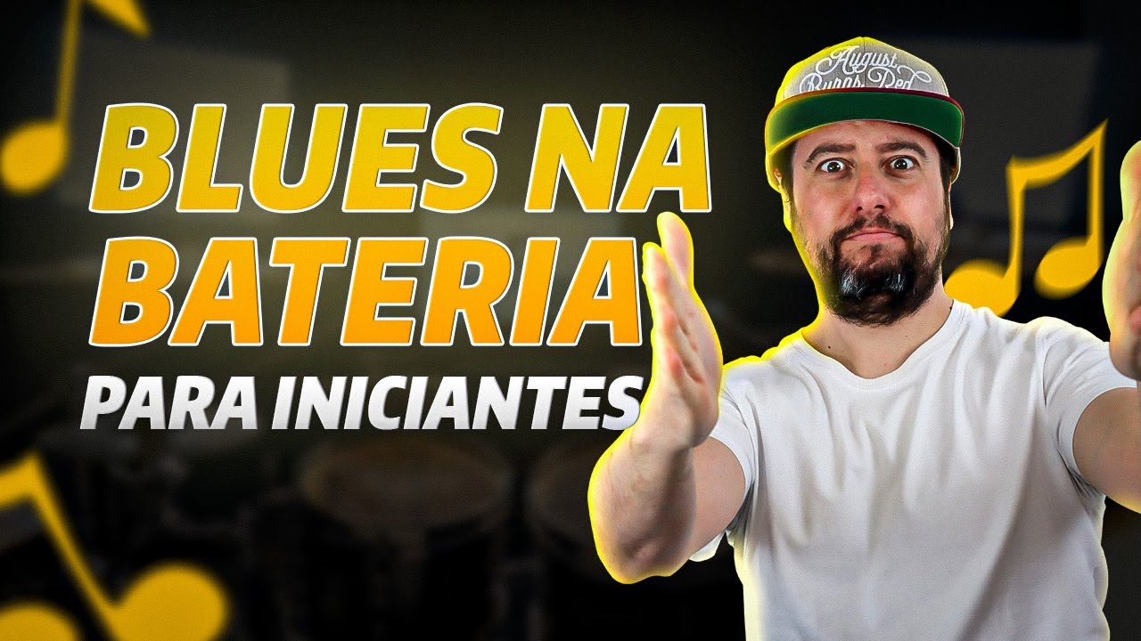 Blues na Bateria para bateristas iniciantes!
