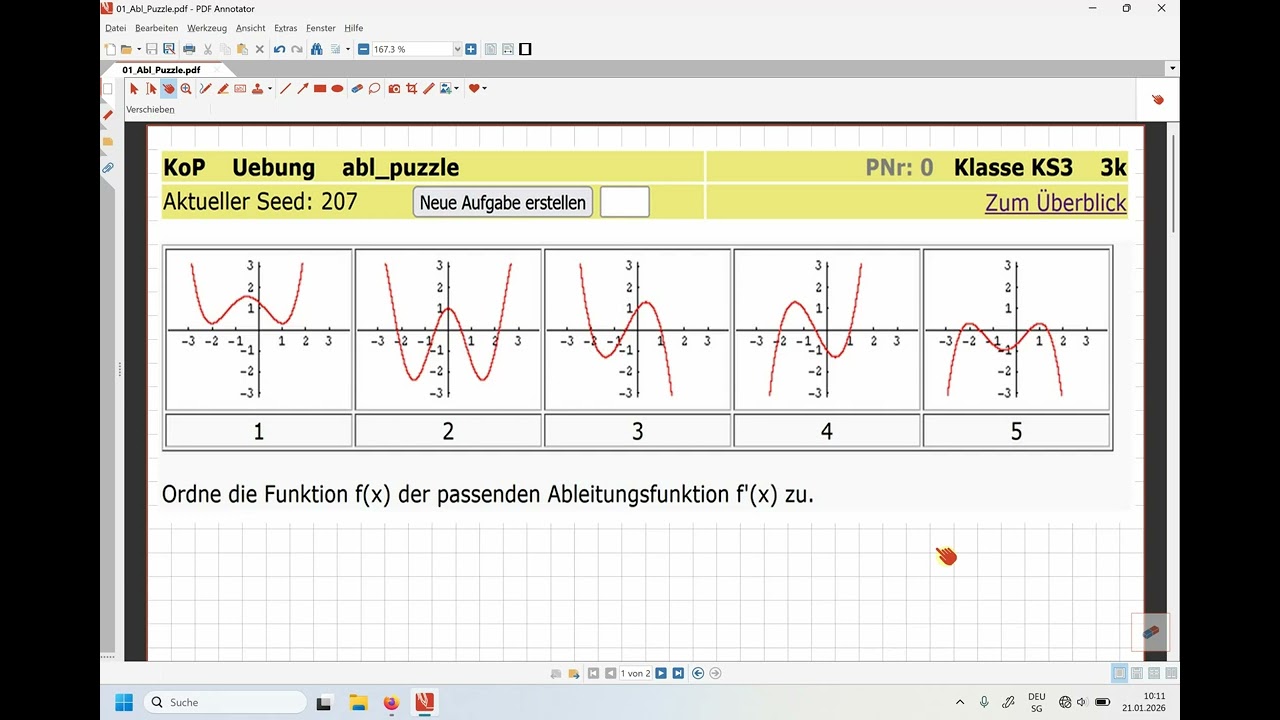 Ein Ableitungs-Puzzle