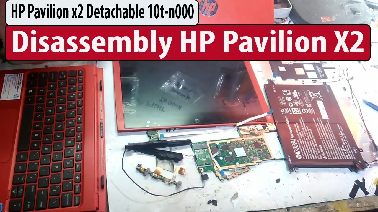 Bongkar Notebook HP Pavilion X2 //  HP Pavilion X2 bisa tambah RAM?