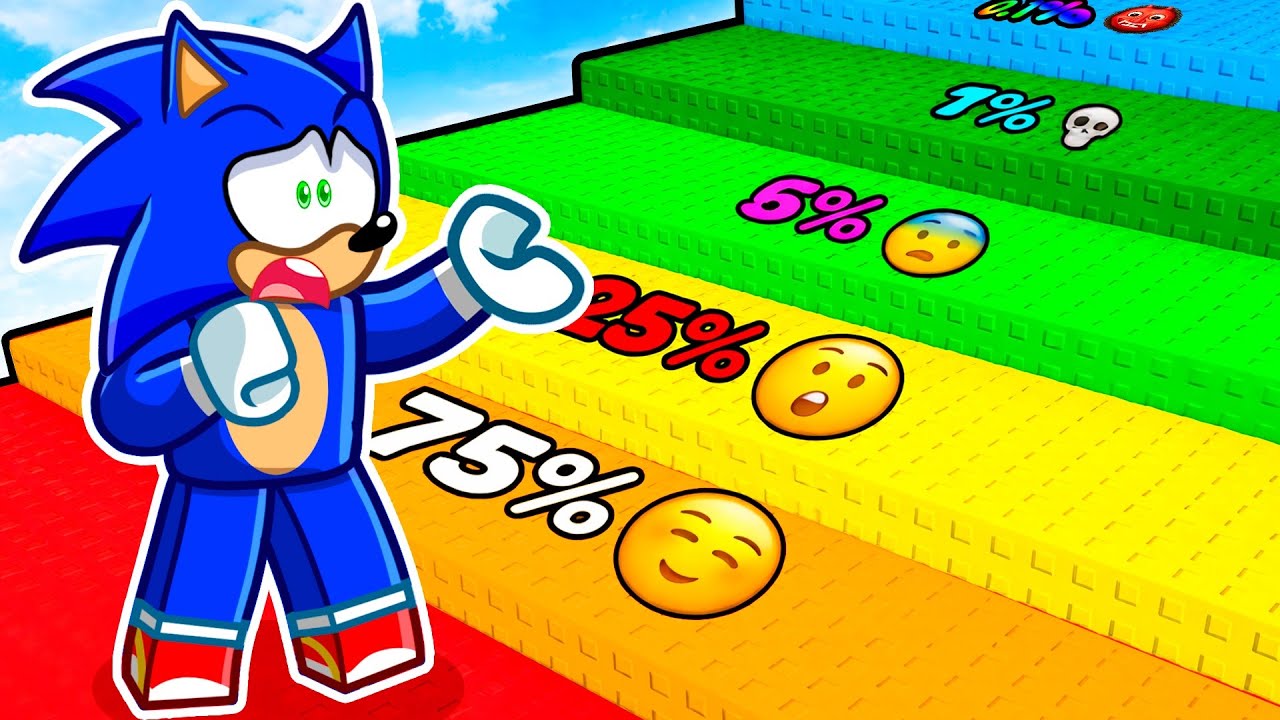A Cada Paso tus PROBABILIDADES de MORIR AUMENTAN en Roblox!
