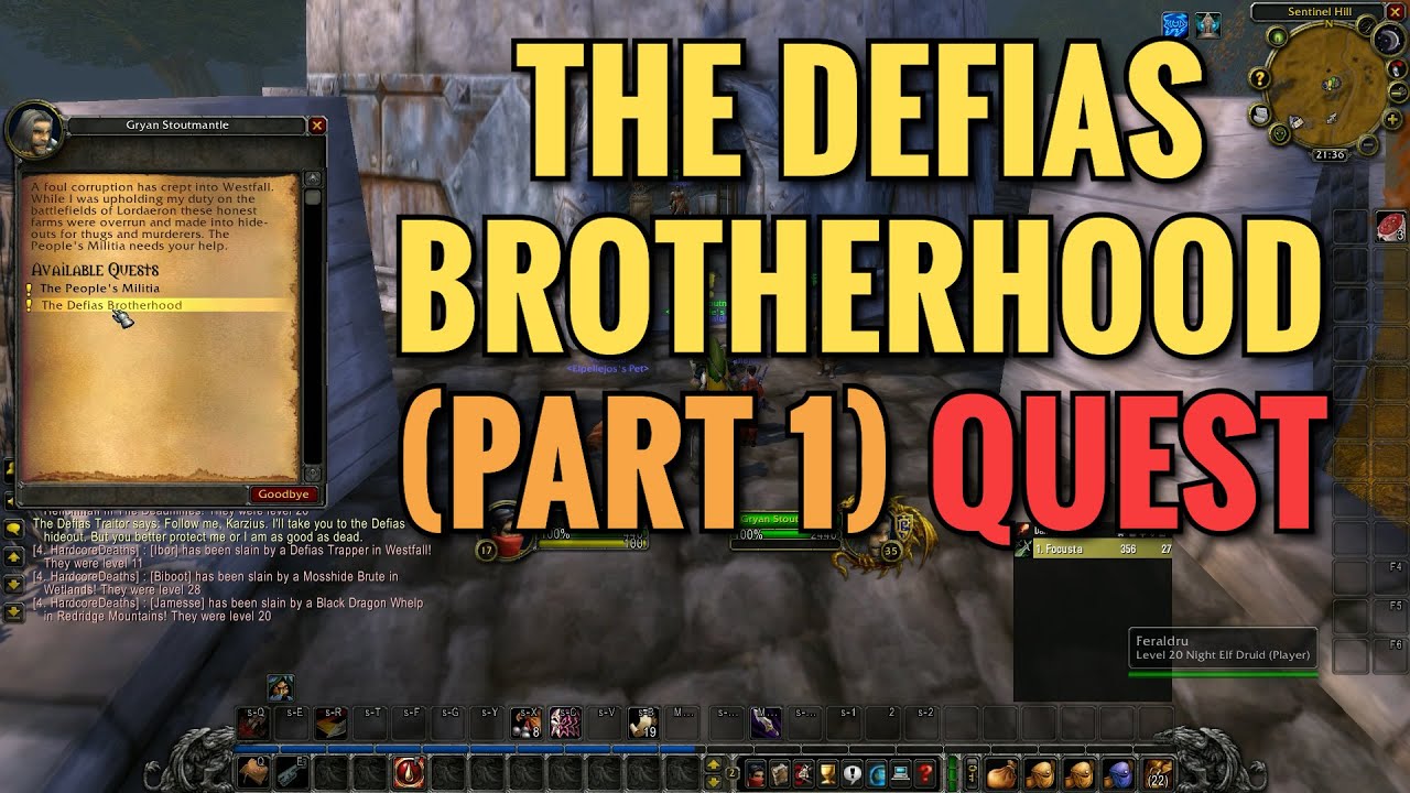 The Defias Brotherhood Quest (Part 1) (WoW Classic)