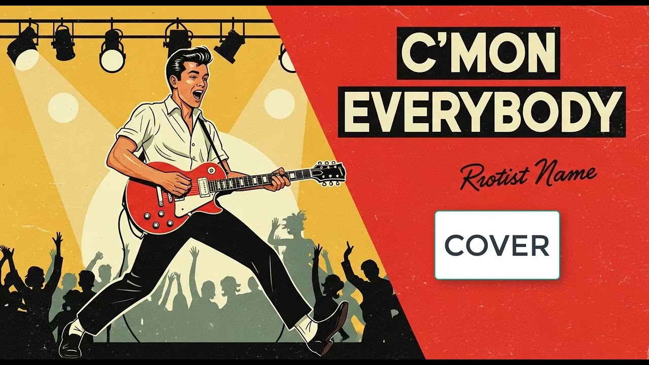 C’mon Everybody – Eddie Cochran | Rock & Roll Cover by Cover Galaxy Sold