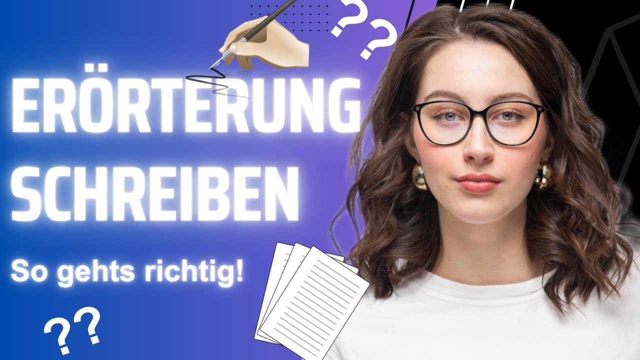 ER&Ouml;RTERUNG schreiben - einfach und verst&auml;ndlich erkl&auml;rt!