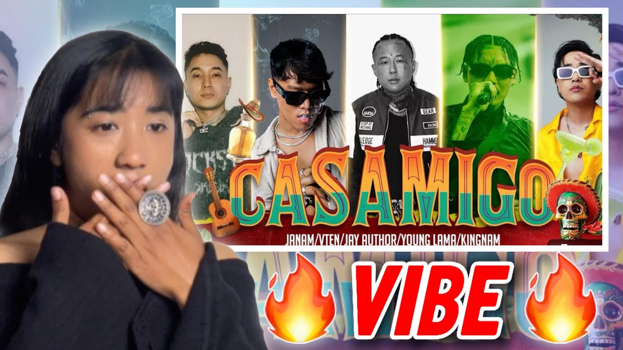 CASAMIGO | ft. Janam,Vten , Jay Author , Young Lama ,Kingnam | Reaction Video #423
