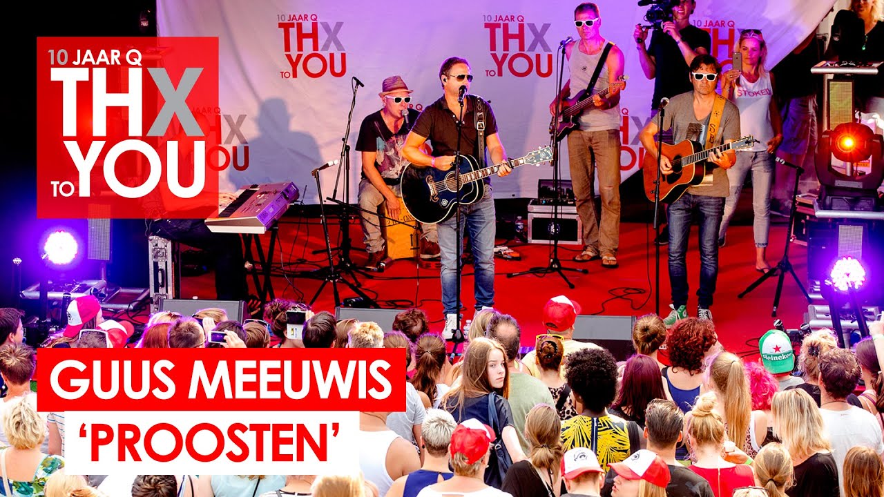 Guus Meeuwis - 'Proosten' (live bij Q-music) // 10 jaar Q