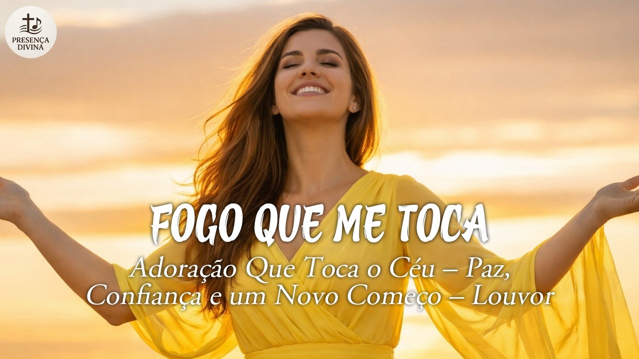 FOGO QUE ME TOCA – Adoração Que Toca o Céu – Paz, Confiança e um Novo Começo – Louvor