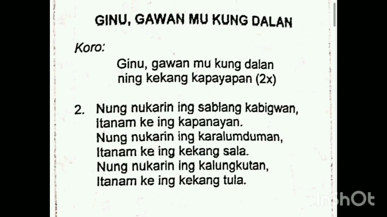 Katlung Estasyun - Ginu gawan mu kung Dalan 2nd verse (Via Crusis) Instrumental #lent #kwaresma