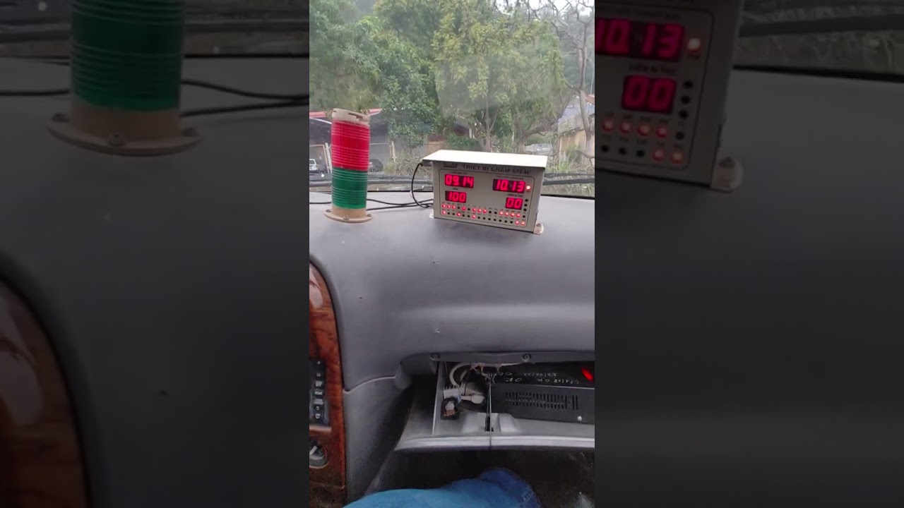 Bài thi sa hình hạng b2 tại trường Giao thông vận tải Hải Phòng( Giao thông công chính)