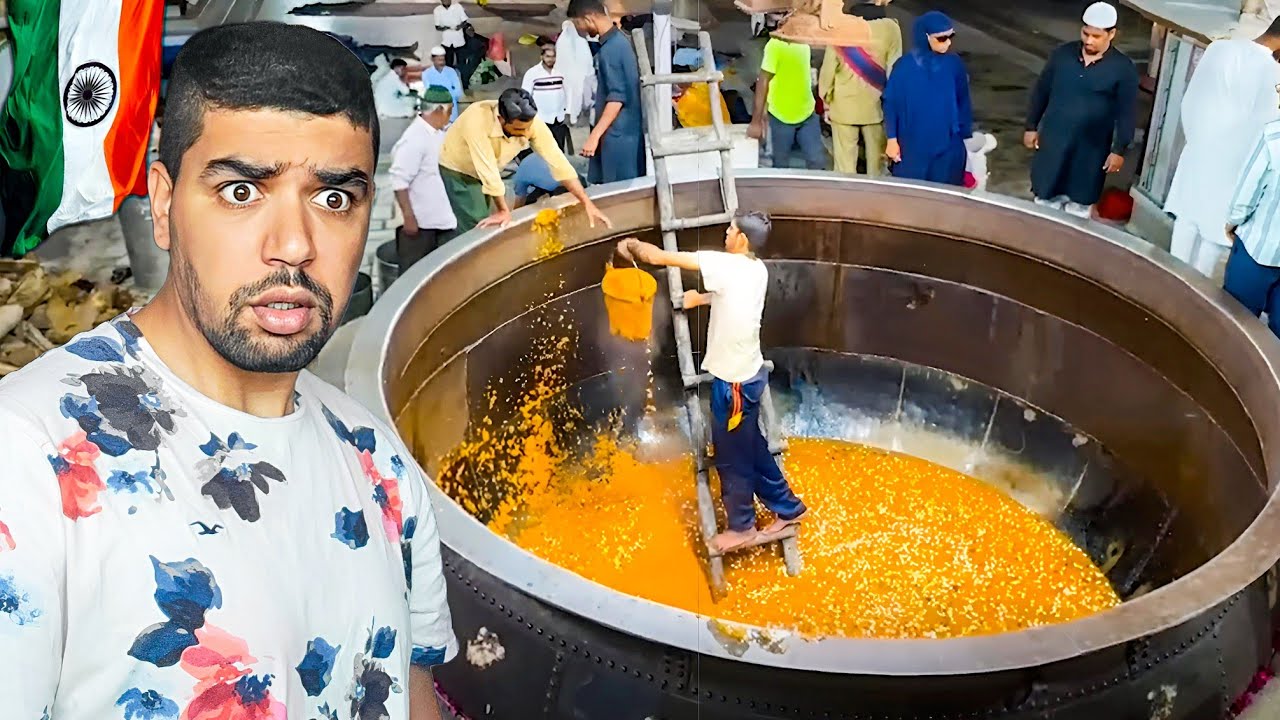 حضرت طقوس السحر و الشعوذة لتحضير أكبر وجبة فالعالم 🇮🇳 داخل أغرب ضريح في الهند 😳