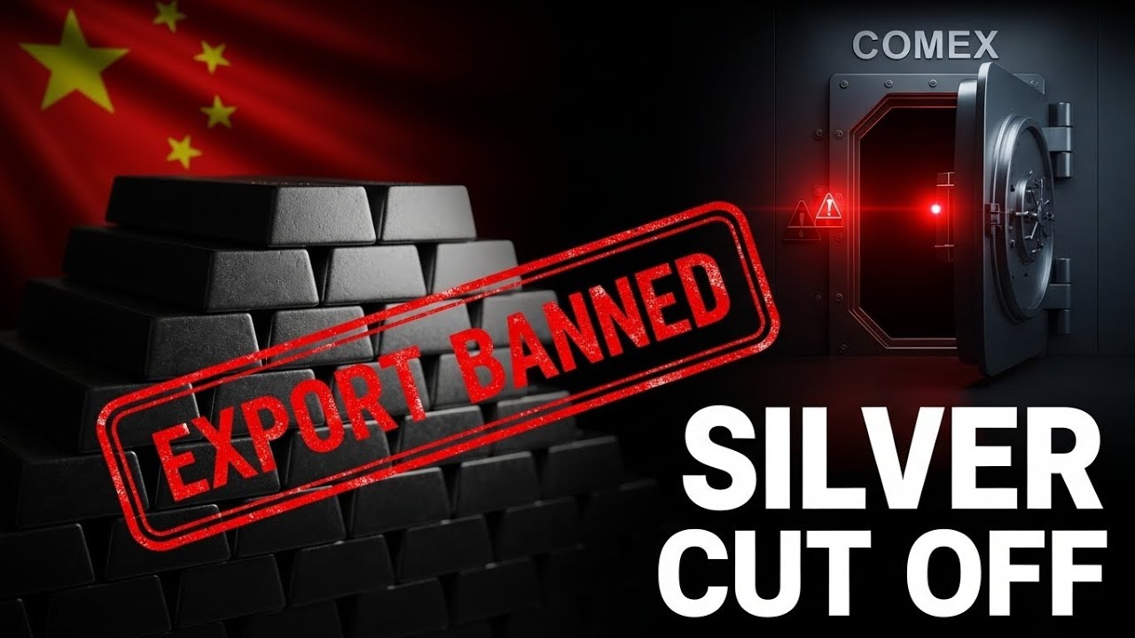 China Just Shut the Silver Market | COMEX Supply Collapse Has Begun