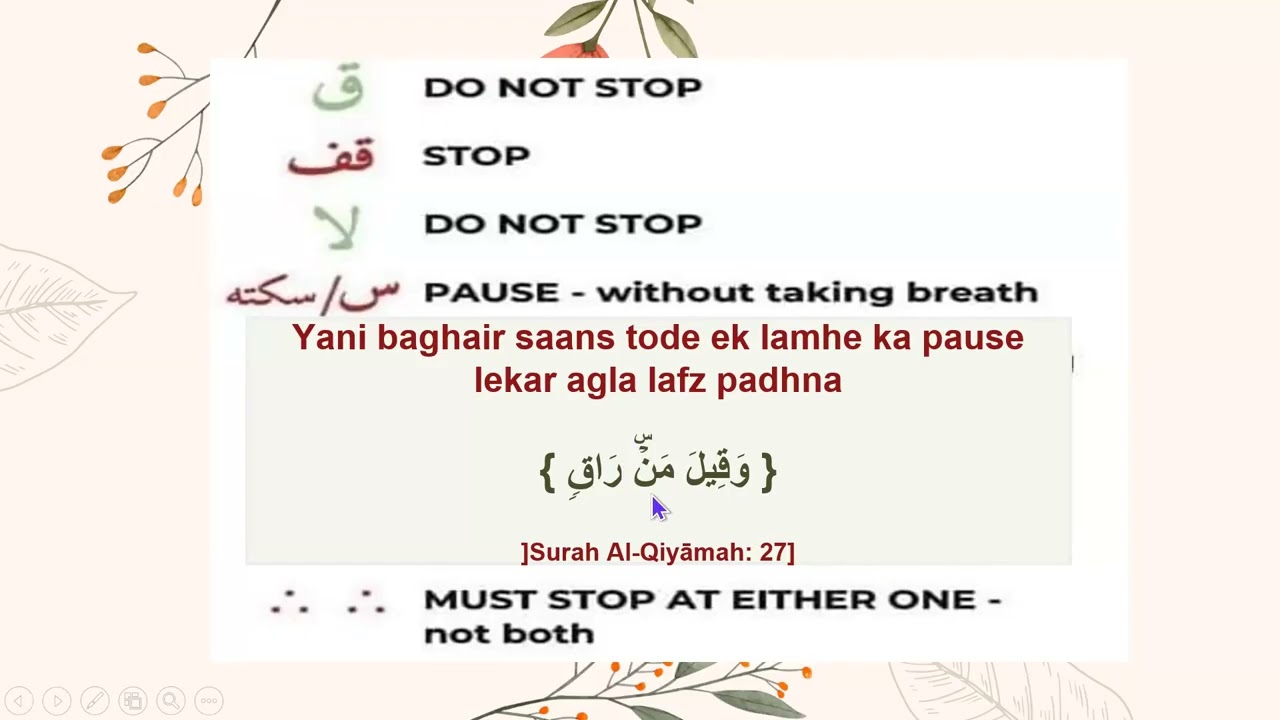 Daurah Qur'an- 2026 (Complete Juzz 22) ( Short explanation of Basic tajwid rule in beginning)