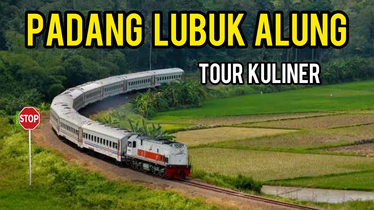 NAIK KERETA API PARIAMAN EXPRES TERBARU DULUNYA SIBINUANG DARI PADANG MENUJU LUBUK ALUNG SUMBAR