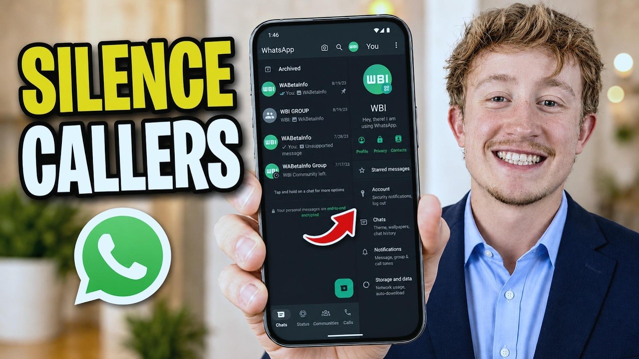 How To Silence Unknown Callers On WhatsApp - Full Guide