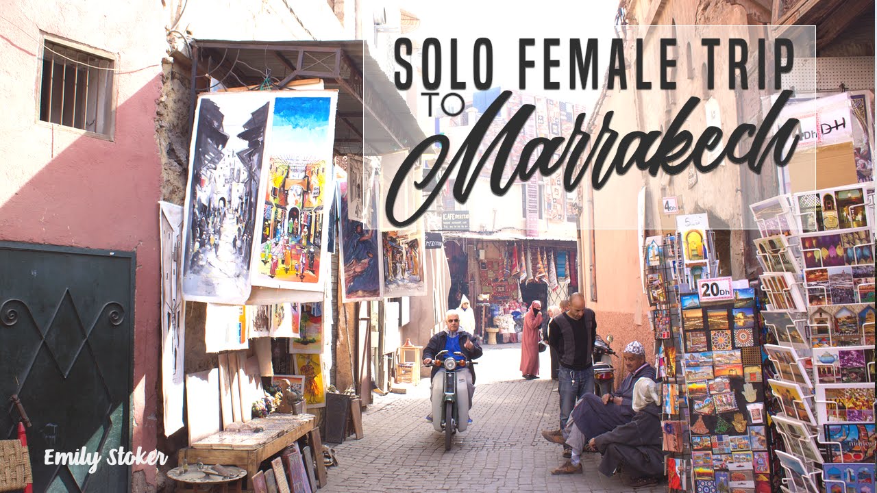 Female Solo Travel in Marrakech // Travel Vlog
