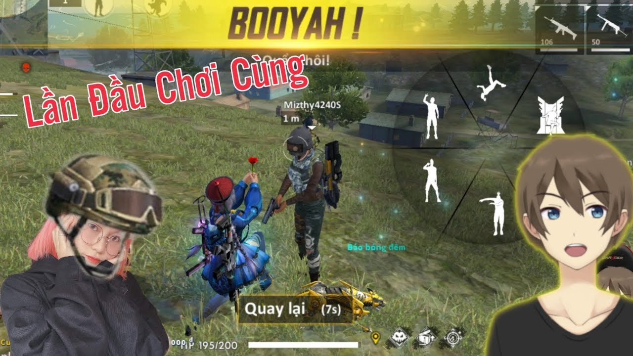 [Free Fire] Lần Đầu Dụ Dỗ Được Streamer Nổi Tiếng Chơi Game Cùng ? Cười Đau Bụng
