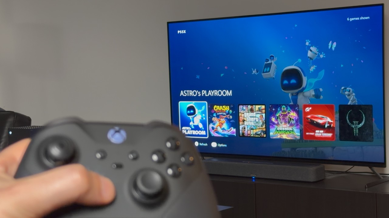 PS5 on Xbox Series X - User Interface Update