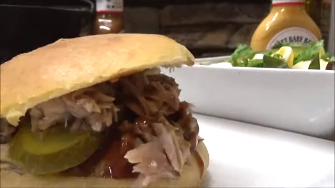 DUTCH OVEN PULLED PORK SANDWICH made in the Dutch Oven  Camp Cooking