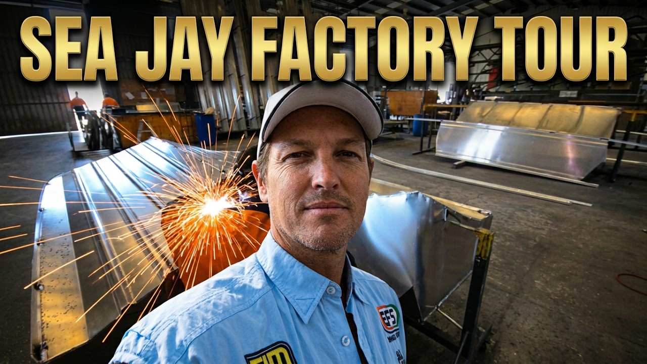 Sea Jay Boats Factory Walk Through - All 4 Adventure